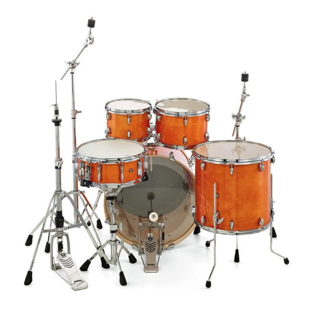 YAMAHA SBP2F5 HA HW780 STAGE CUSTOM BIRCH BATERIA ACUSTICA CON HERRAJES HONEY AMBER - Image 2