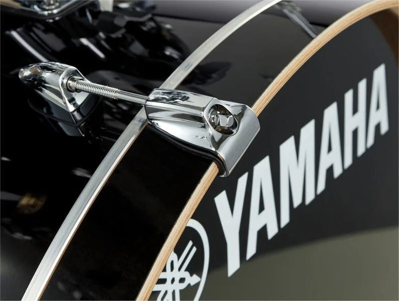YAMAHA SBP2F5 RB HW780 STAGE CUSTOM BIRCH BATERIA ACUSTICA CON HERRAJES RAVEN BLACK - Image 12