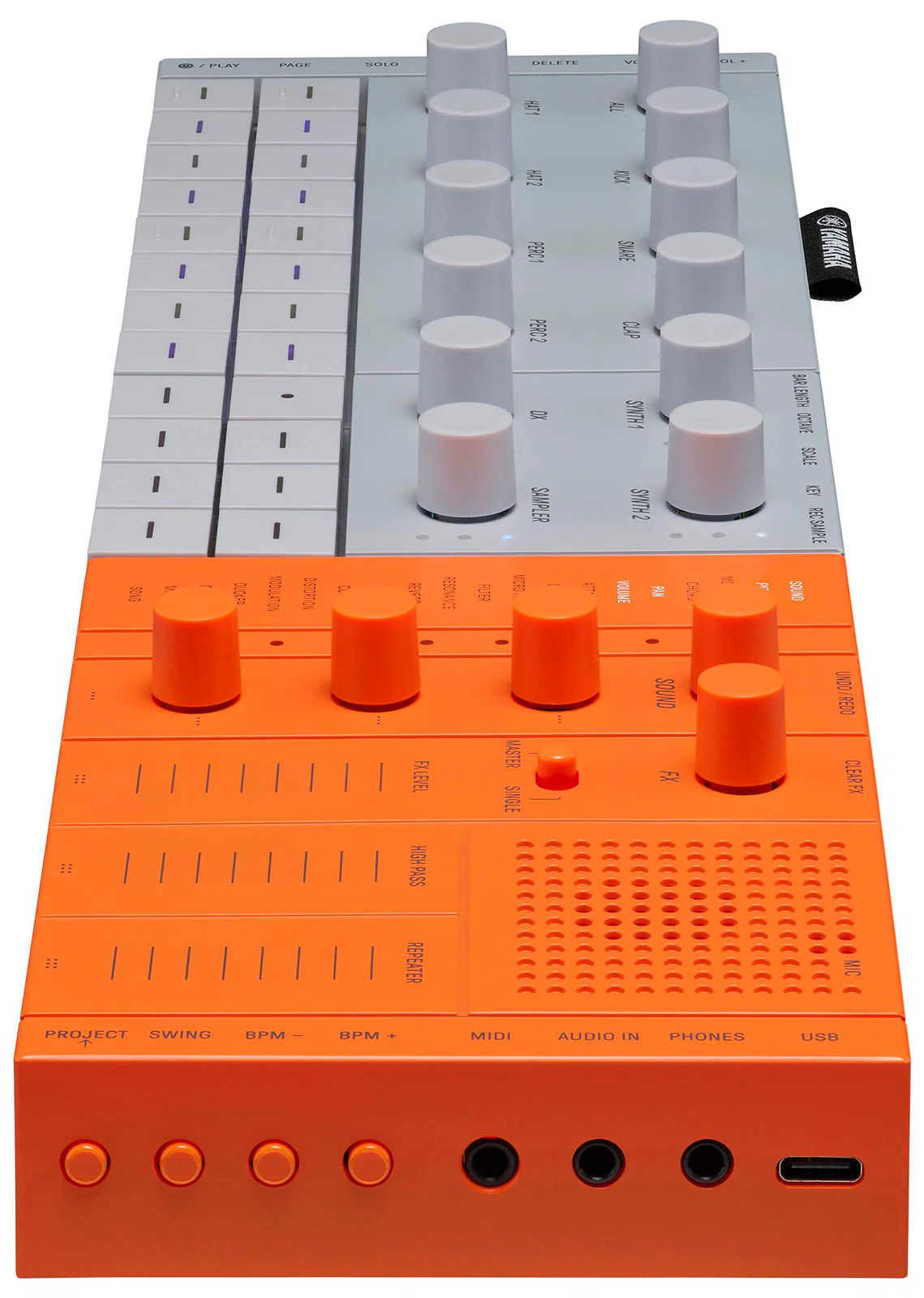 YAMAHA SEQTRAK ORANGE ESTACION DE CREACION MUSICAL NARANJA - Image 10