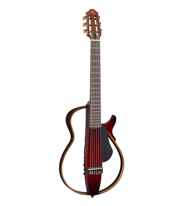 YAMAHA SLG200NII CRB SILENT GUITAR GUITARRA ESPAÑOLA CRIMSON RED - Image 2