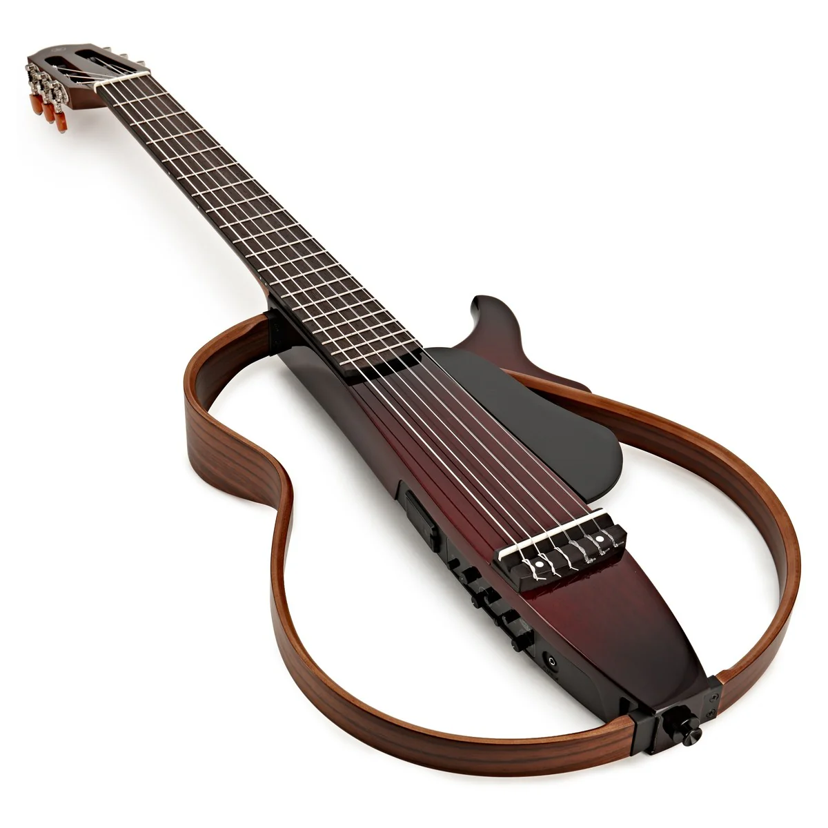 YAMAHA SLG200NII CRB SILENT GUITAR GUITARRA ESPAÑOLA CRIMSON RED - Image 5