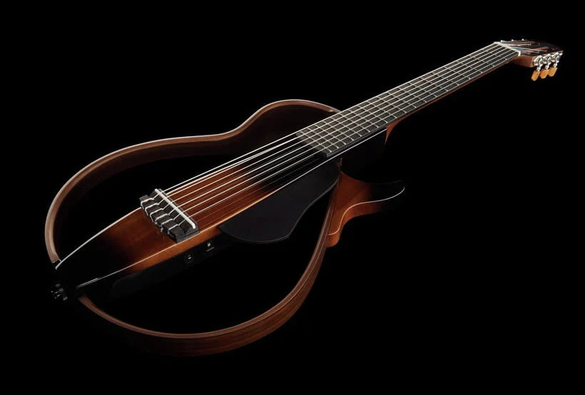 YAMAHA SLG200NII TBS SILENT GUITAR GUITARRA ESPAÑOLA TOBACCO BROWN SUNBURST - Image 21