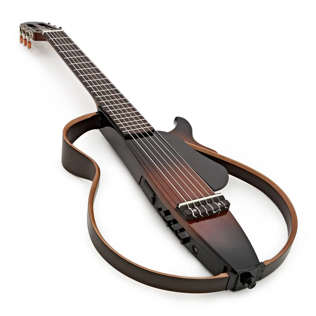 YAMAHA SLG200NII TBS SILENT GUITAR GUITARRA ESPAÑOLA TOBACCO BROWN SUNBURST - Image 3