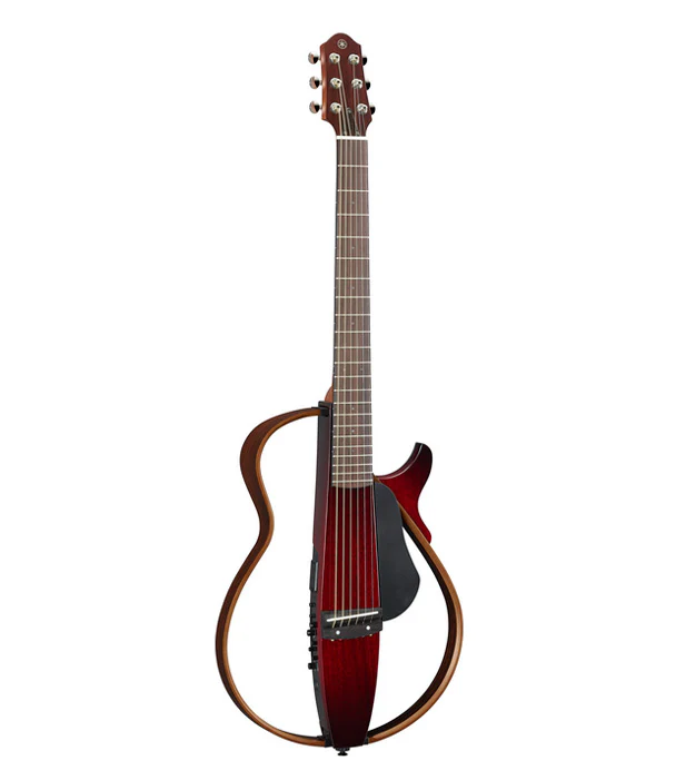 YAMAHA SLG200S CRB SILENT GUITAR GUITARRA ACUSTICA CRIMSON RED - Image 2