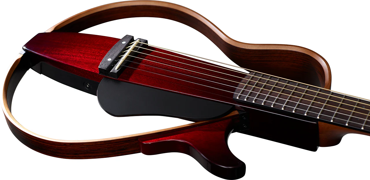 YAMAHA SLG200S CRB SILENT GUITAR GUITARRA ACUSTICA CRIMSON RED - Image 20