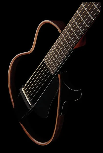 YAMAHA SLG200S TBL SILENT GUITAR GUITARRA ACUSTICA TRANSLUCENT BLACK - Image 12