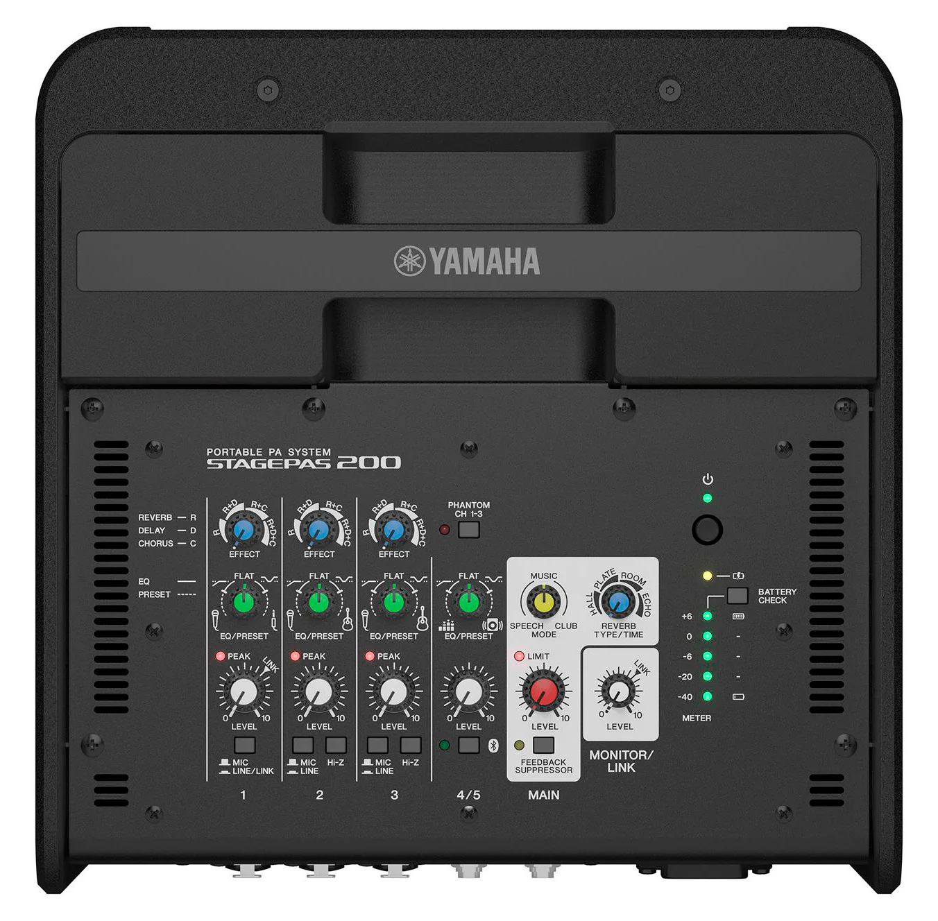YAMAHA STAGEPAS200 BTR SISTEMA DE PA PORTATIL BLUETOOTH CON BATERIA - Image 5