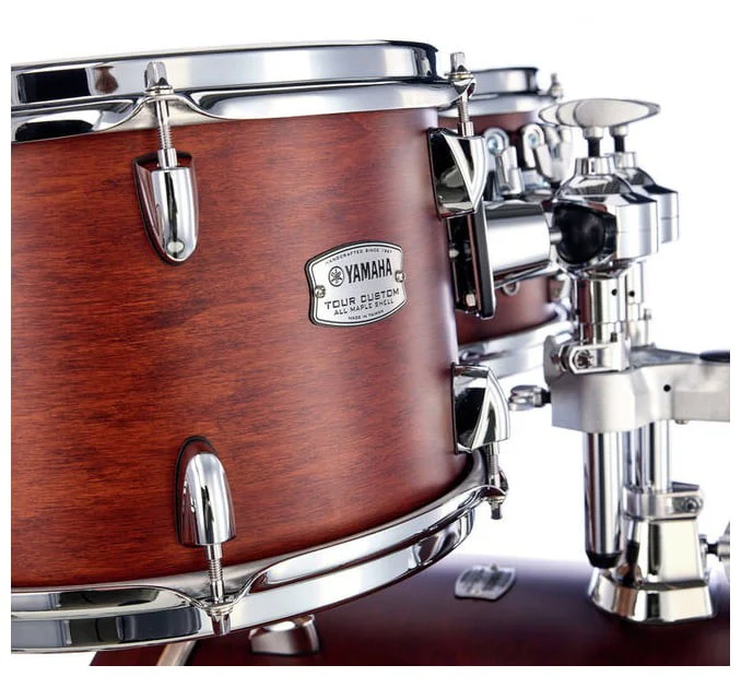 YAMAHA TMP0F4 CHS TOUR CUSTOM 2017 BATERIA ACUSTICA CHOCOLATE SATIN - Image 5