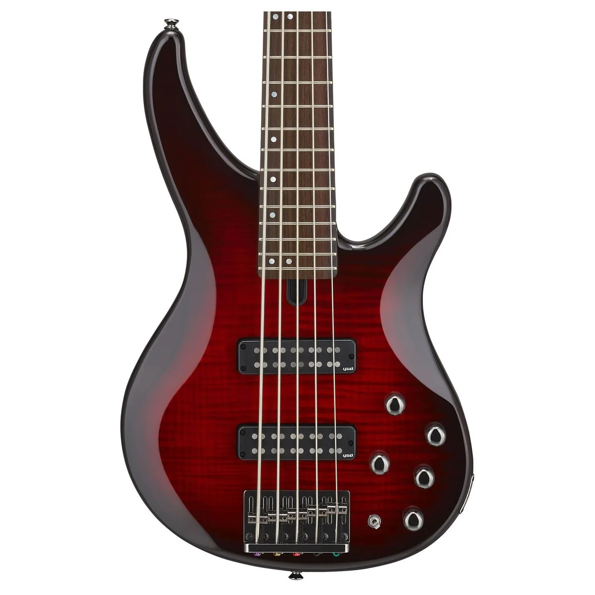 YAMAHA TRBX605 FM DRB BAJO ELECTRICO 5 CUERDAS DARK RED BURST - Image 3