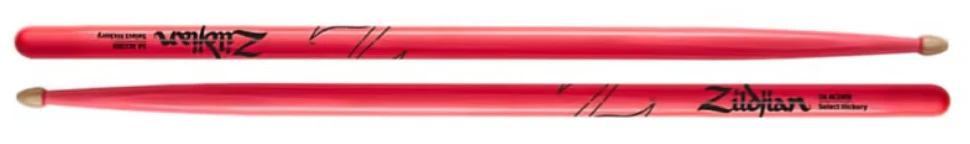 ZILDJIAN 5ACWDGP PAR BAQUETAS 5A NEON ROSA - Image 6