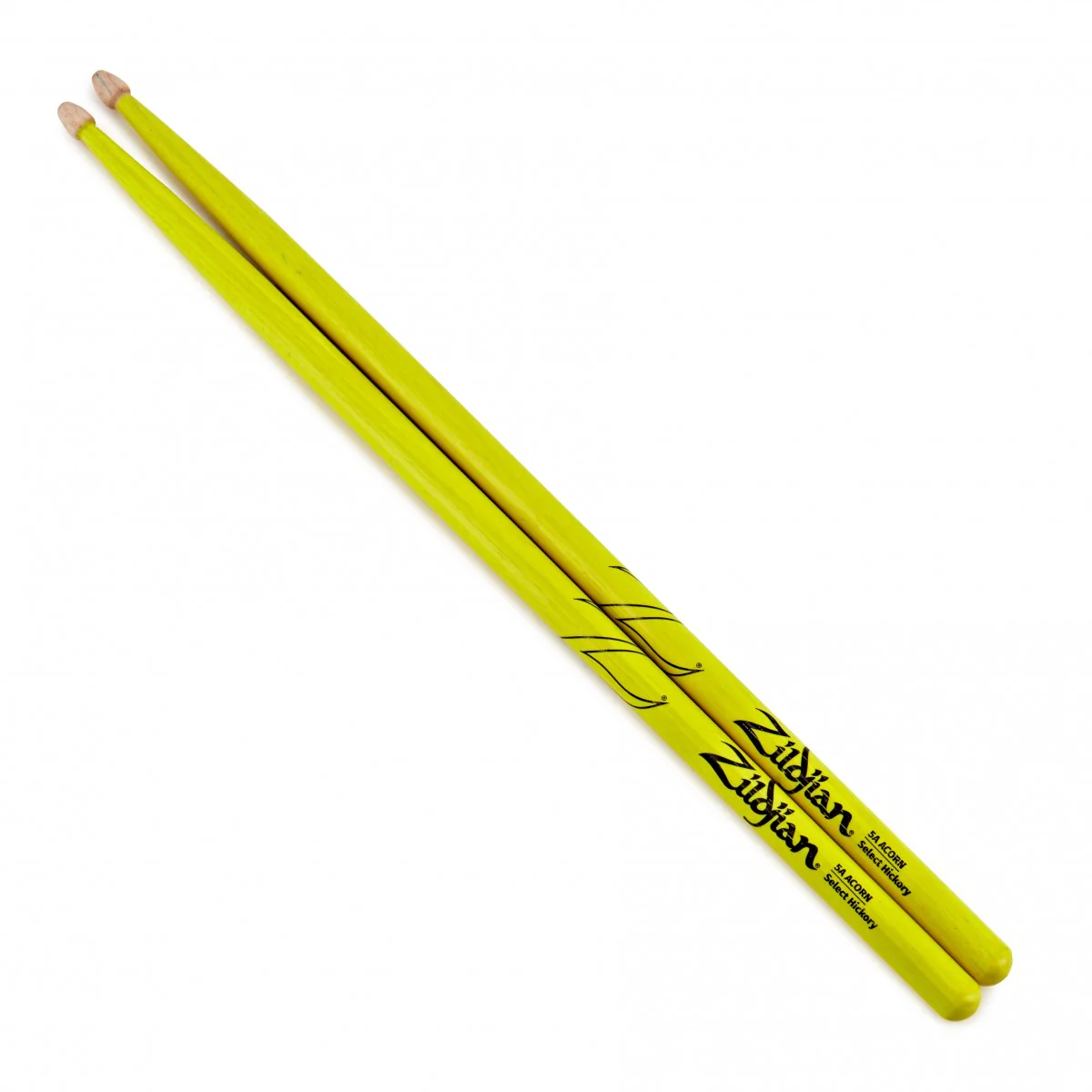 ZILDJIAN 5ACWDGY PAR BAQUETAS 5A NEON AMARILLO - Image 3
