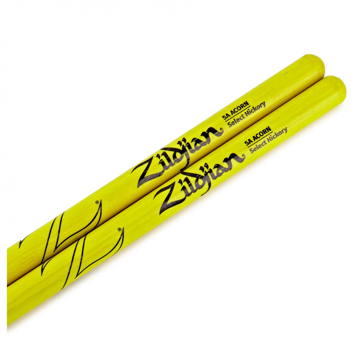 ZILDJIAN 5ACWDGY PAR BAQUETAS 5A NEON AMARILLO - Image 5