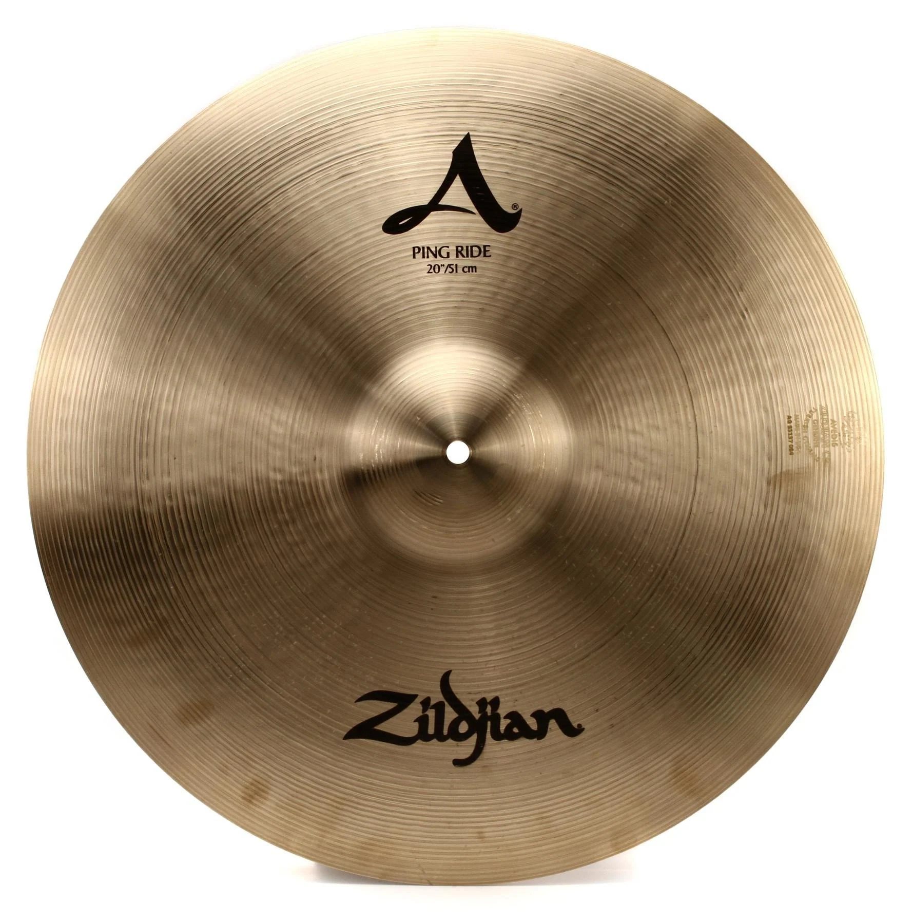 ZILDJIAN A0042 A ZILDJIAN PLATO BATERIA PING RIDE 20 PULGADAS