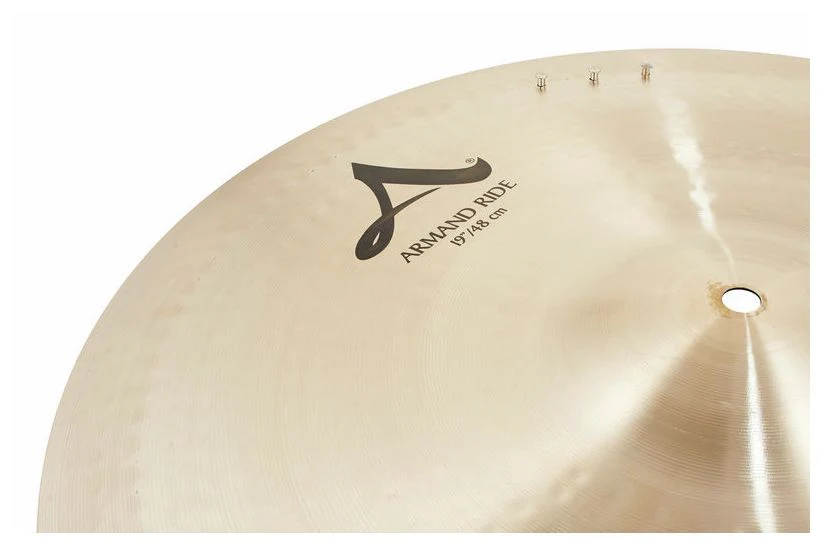 ZILDJIAN A0044 A ZILDJIAN ARMAND BEATIFUL BABY 3 RIVETS PLATO BATERIA RIDE 19 PULGADAS - Image 3