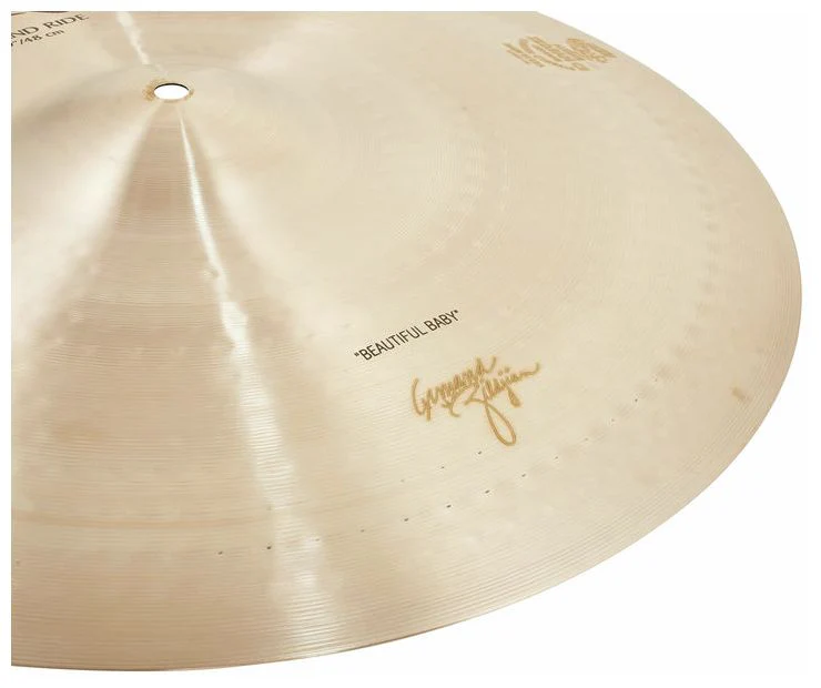 ZILDJIAN A0044 A ZILDJIAN ARMAND BEATIFUL BABY 3 RIVETS PLATO BATERIA RIDE 19 PULGADAS - Image 4