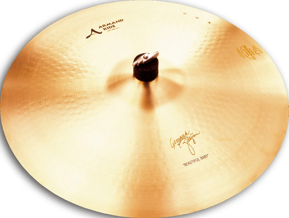 ZILDJIAN A0044 A ZILDJIAN ARMAND BEATIFUL BABY 3 RIVETS PLATO BATERIA RIDE 19 PULGADAS - Image 6