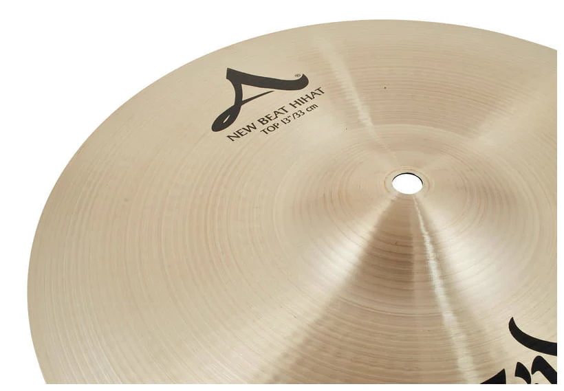 ZILDJIAN A0130 A ZILDJIAN NEW BEAT PLATOS BATERIA HIHAT 13 PULGADAS - Image 4