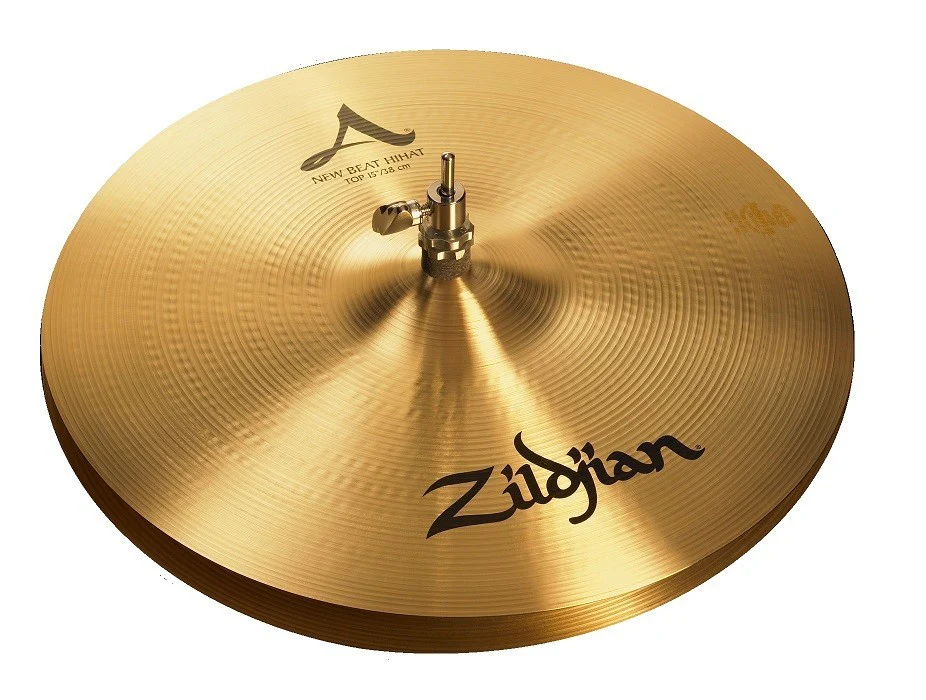 ZILDJIAN A0136 A ZILDJIAN NEW BEAT PLATOS BATERIA HIHAT 15 PULGADAS