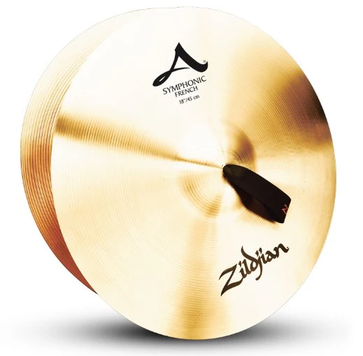 ZILDJIAN A0427 A ZILDJIAN SYMPHONIC FRENCH TONE PAR PLATOS ORQUESTA 18 PULGADAS - Image 7