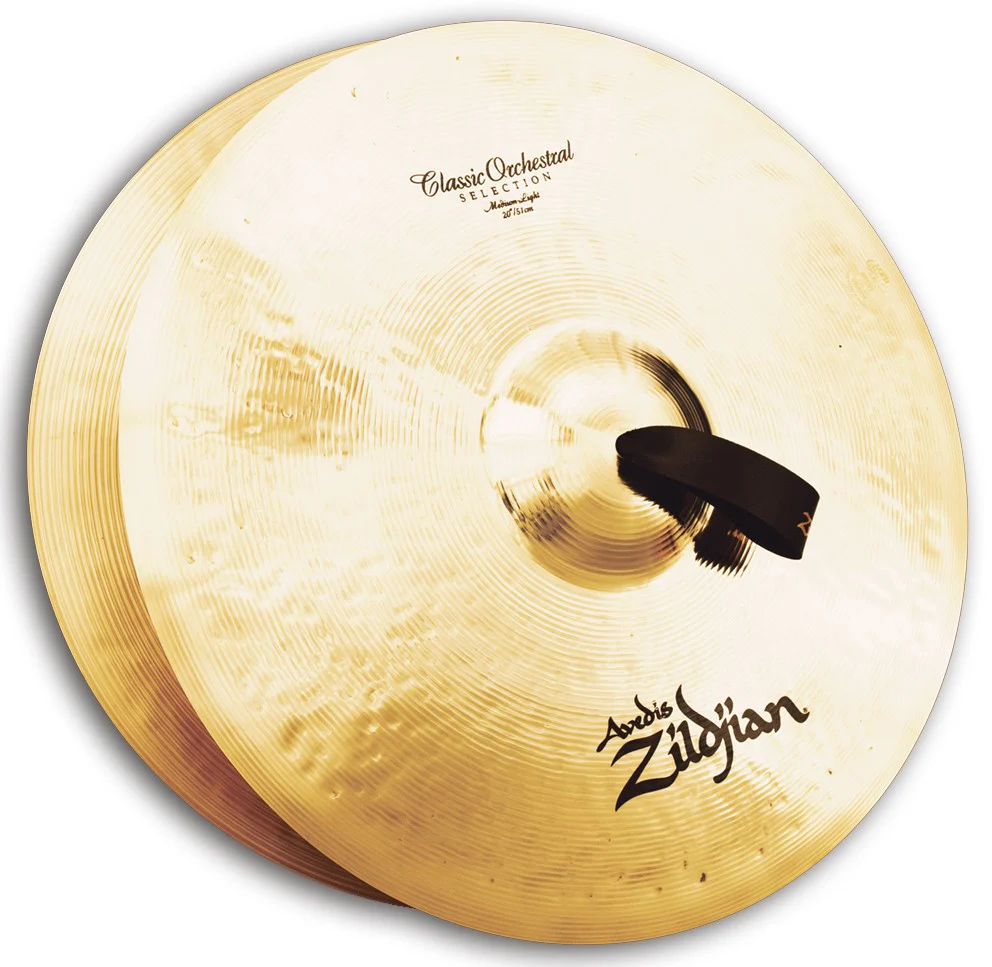 ZILDJIAN A0767 A ZILDJIAN CLASSIC ORCHESTRAL MEDIUM LIGHT PLATOS 20 PULGADAS - Image 6