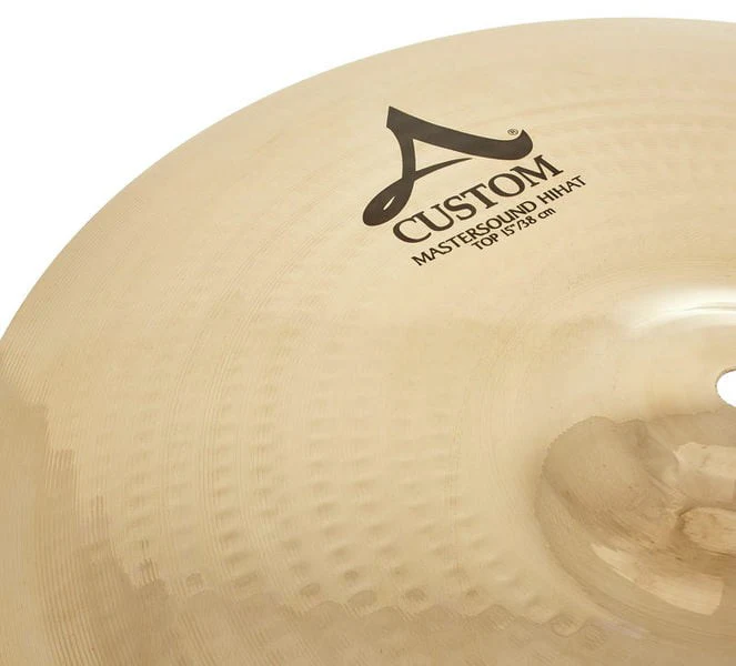 ZILDJIAN A20553 A CUSTOM MASTERSOUND PLATOS BATERIA HIHAT 15 PULGADAS - Image 4