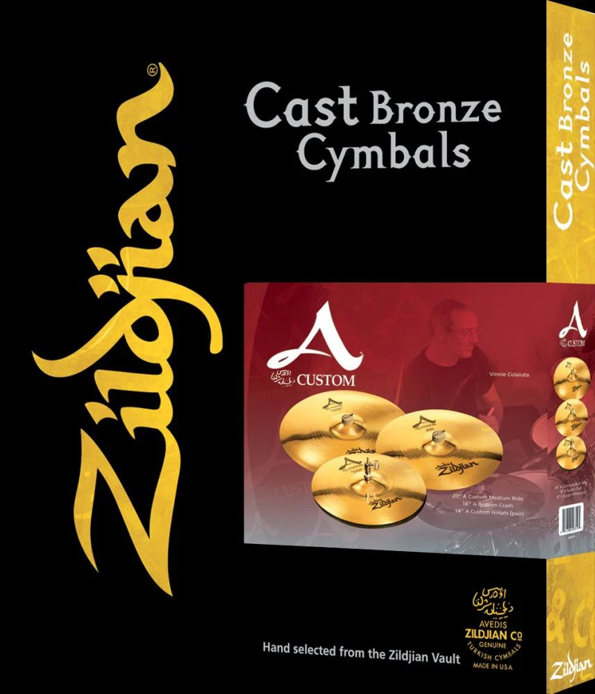 ZILDJIAN A2C4P-I7 SET A CUSTOM JUEGO PLATOS BATERIA