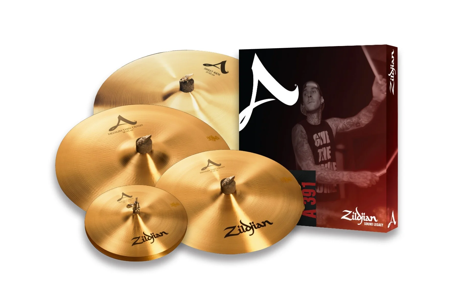 ZILDJIAN A391 A ZILDJIAN JUEGO PLATOS BATERIA