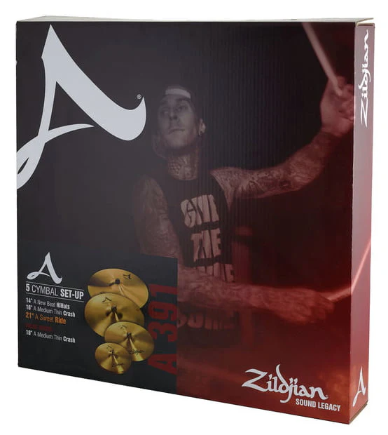 ZILDJIAN A391 A ZILDJIAN JUEGO PLATOS BATERIA - Image 20
