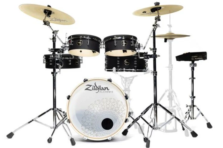 ZILDJIAN ALCHEM E BRONZE EX BATERIA ELECTRONICA MATTE BLACK WRAP