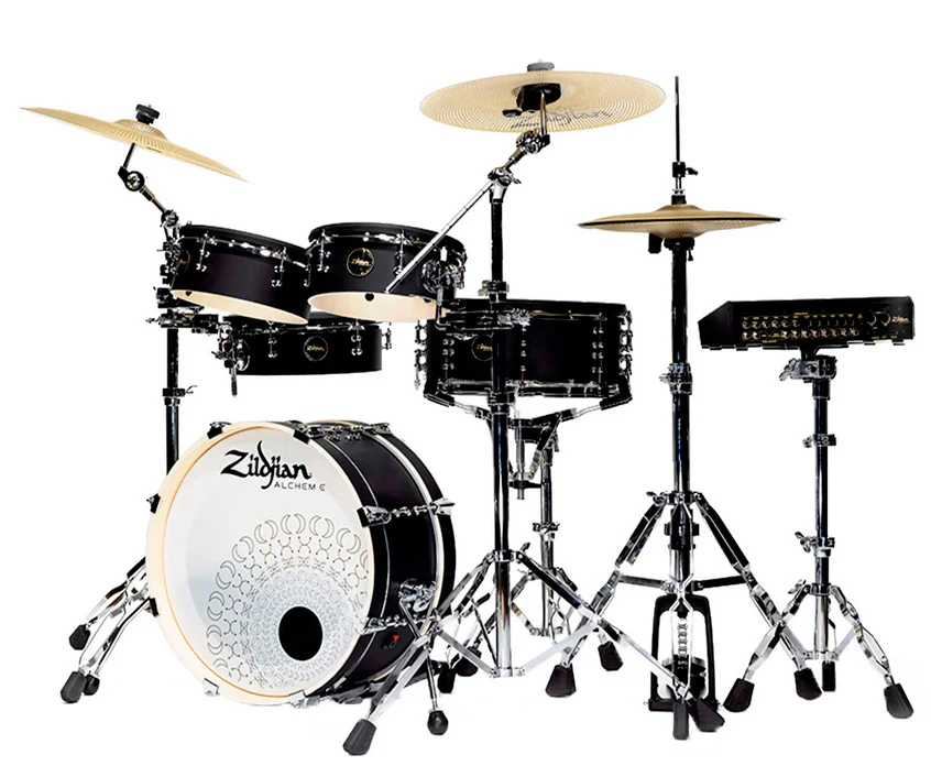 ZILDJIAN ALCHEM E BRONZE EX BATERIA ELECTRONICA MATTE BLACK WRAP - Image 6