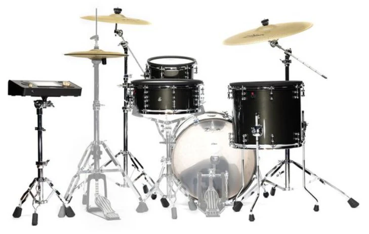 ZILDJIAN ALCHEM E GOLD BATERIA ELECTRONICA BLACK GOLD FOUNDRY SHIMMER GLOSS LACQUER - Image 3