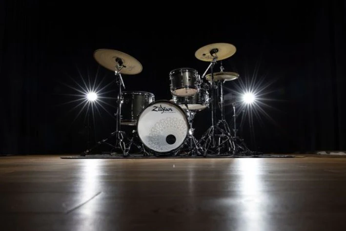 ZILDJIAN ALCHEM E GOLD BATERIA ELECTRONICA BLACK GOLD FOUNDRY SHIMMER GLOSS LACQUER - Image 6