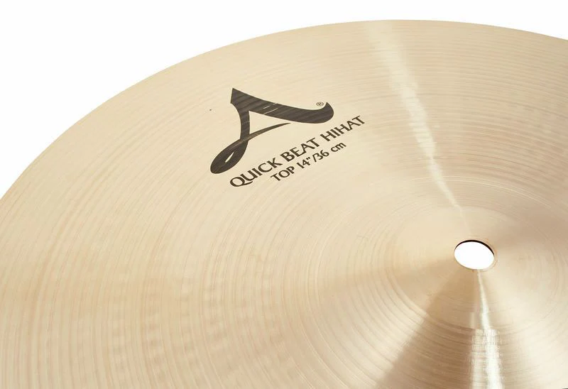 ZILDJIAN AVEDIS HI HAT 14 QUICK BEAT PAR PLATOS BATERIA - Image 4