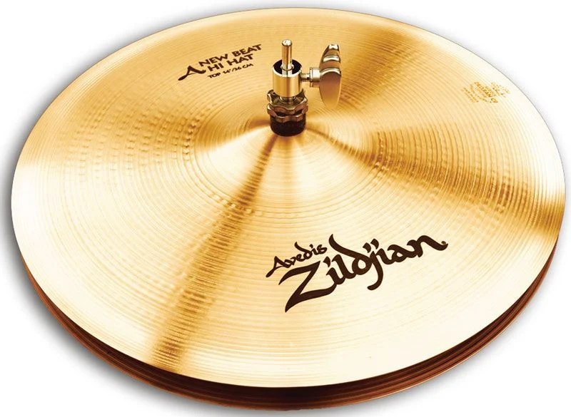 ZILDJIAN AVEDIS NEW BEAT HI HAT 14 PAR PLATOS BATERIA - Image 6