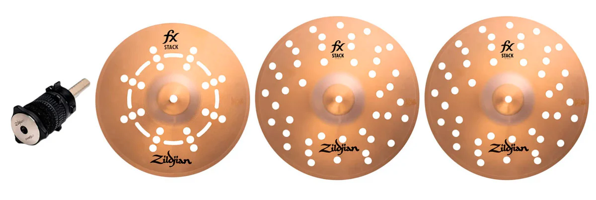 ZILDJIAN FXSTK12 SET DE PLATOS BATERIA STACK 12 PULGADAS