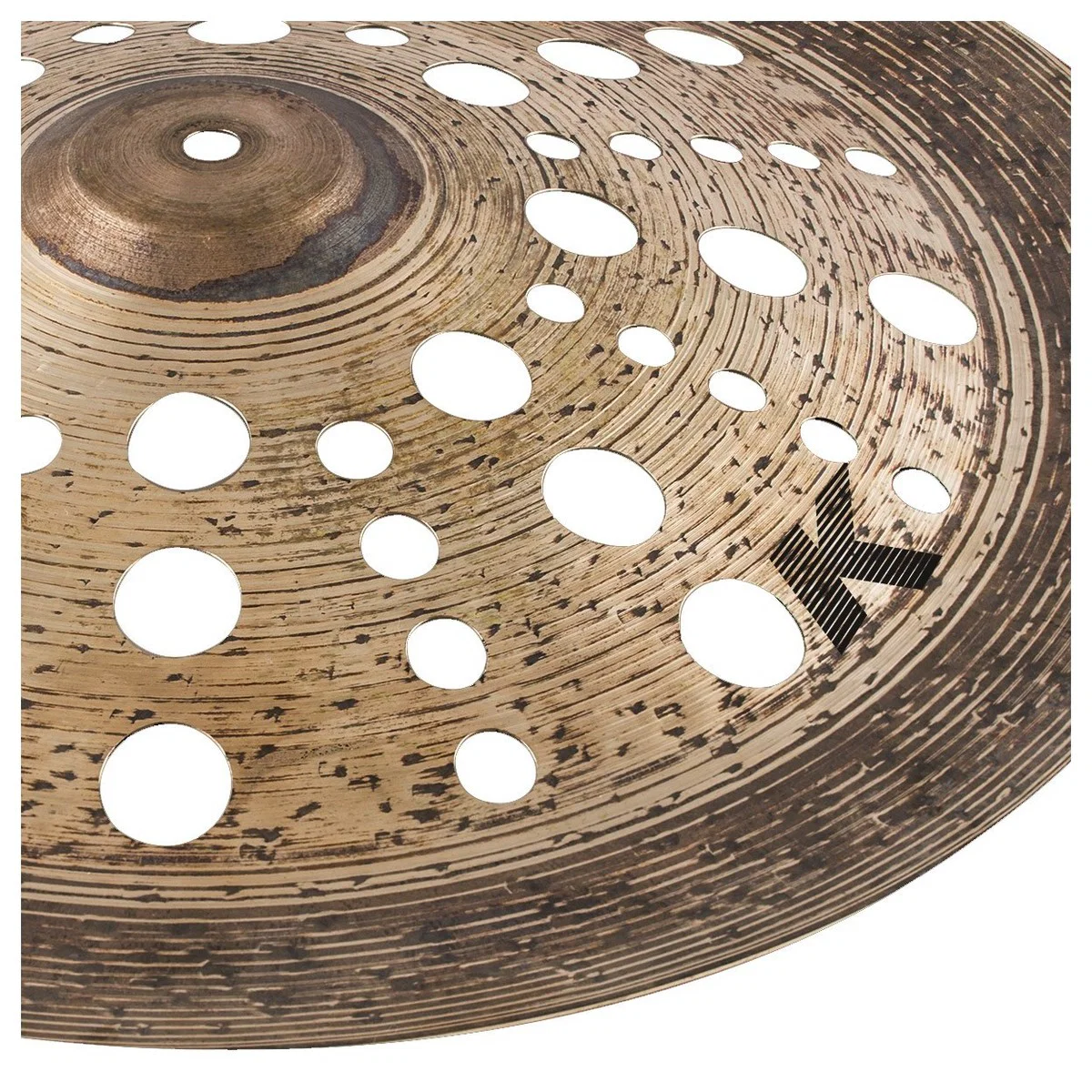 ZILDJIAN K CUSTOM SPECIAL DRY TRASH CHINA 18 PLATO BATERIA - Image 6