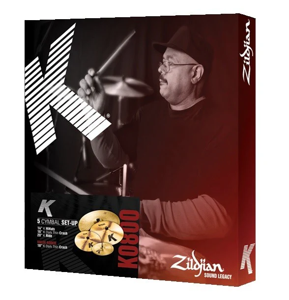 ZILDJIAN K0800 K JUEGO PLATOS BATERIA