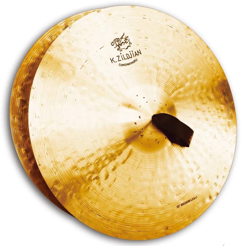 ZILDJIAN K1008 K CONSTANTINOPLE MEDIUM LIGHT PLATOS ORQUESTA 20 PULGADAS