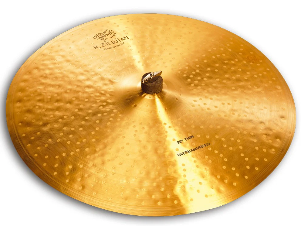 ZILDJIAN K1101 K CONSTANTINOPLE PLATO BATERIA RIDE THIN OVERHAMMER 22 PULGADAS - Image 6