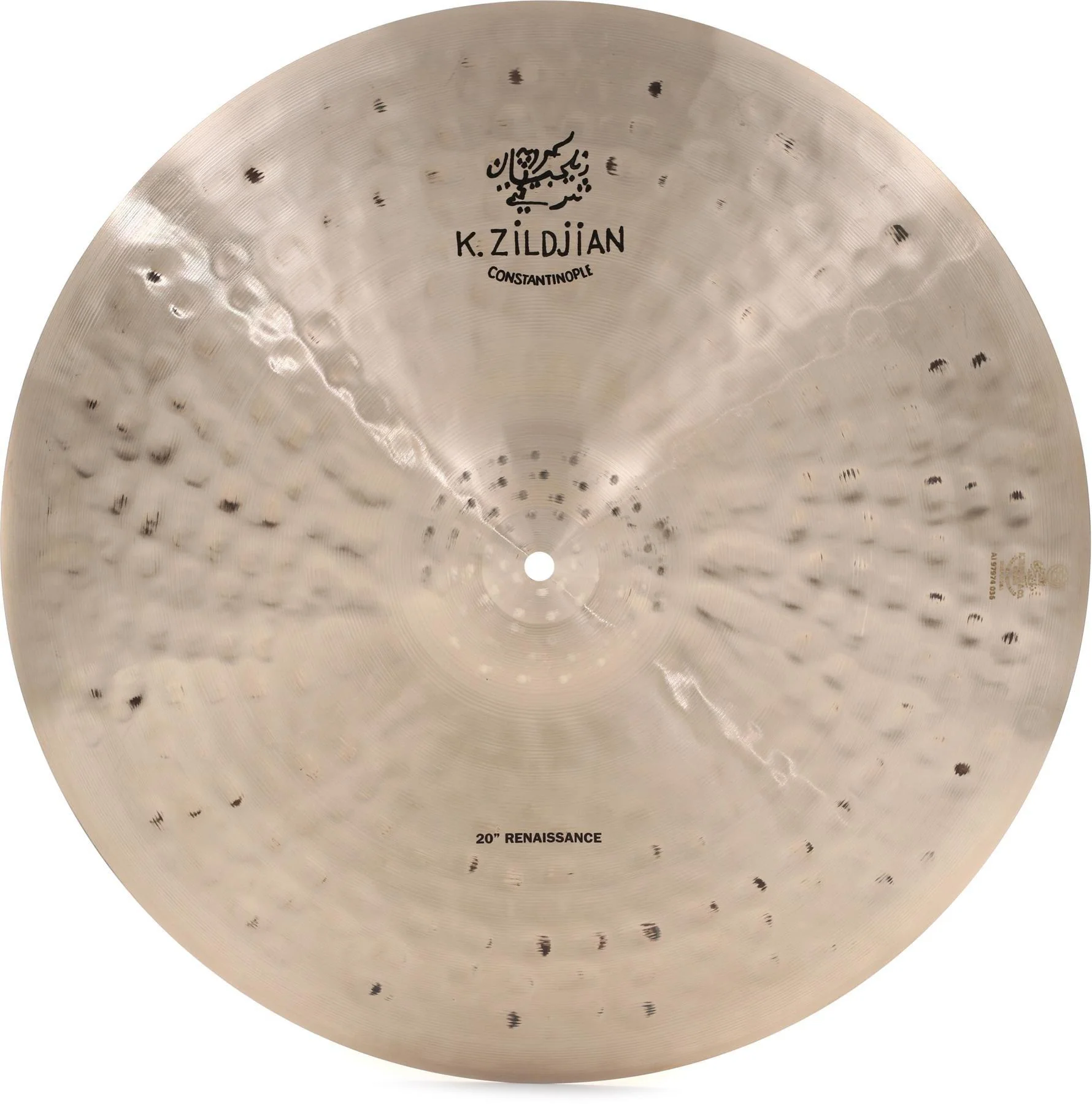 ZILDJIAN K1118 K CONSTANTINOPLE RENAISSANCE PLATO BATERIA RIDE 20 PULGADAS - Image 2