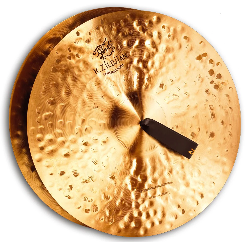 ZILDJIAN K1140 K CONSTANTINOPLE VINTAGE MEDIUM LIGHT PLATOS ORQUESTA 18 PULGADAS