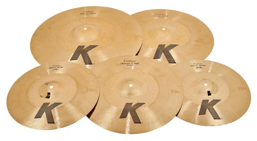 ZILDJIAN K1250 K CUSTOM HYBRID JUEGO PLATOS BATERIA - Image 2