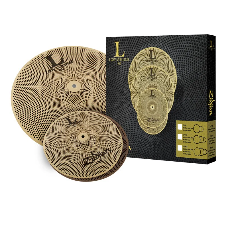ZILDJIAN LV38 SET LOW VOLUME JUEGO PLATOS BATERIA