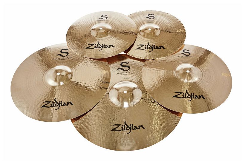 ZILDJIAN S390 S PERFORMANCE JUEGO PLATOS BATERIA.