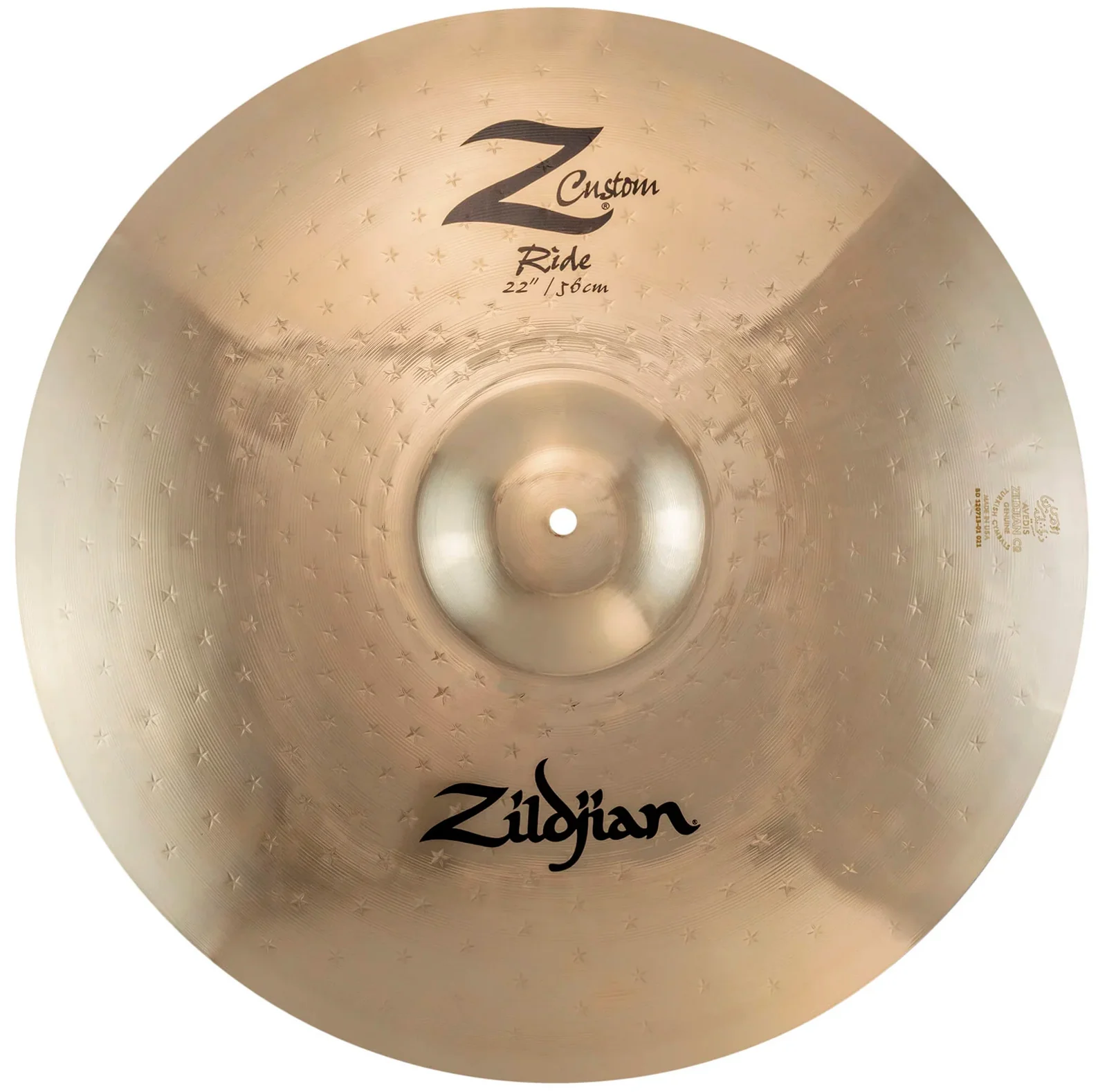 ZILDJIAN Z CUSTOM RIDE 22 PLATO BATERIA