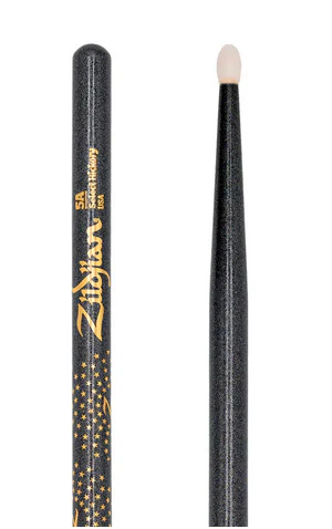 ZILDJIAN Z5ACBNZC Z CUSTOM PAR BAQUETAS BATERIA PUNTA NYLON BLACK CHROMA - Image 3