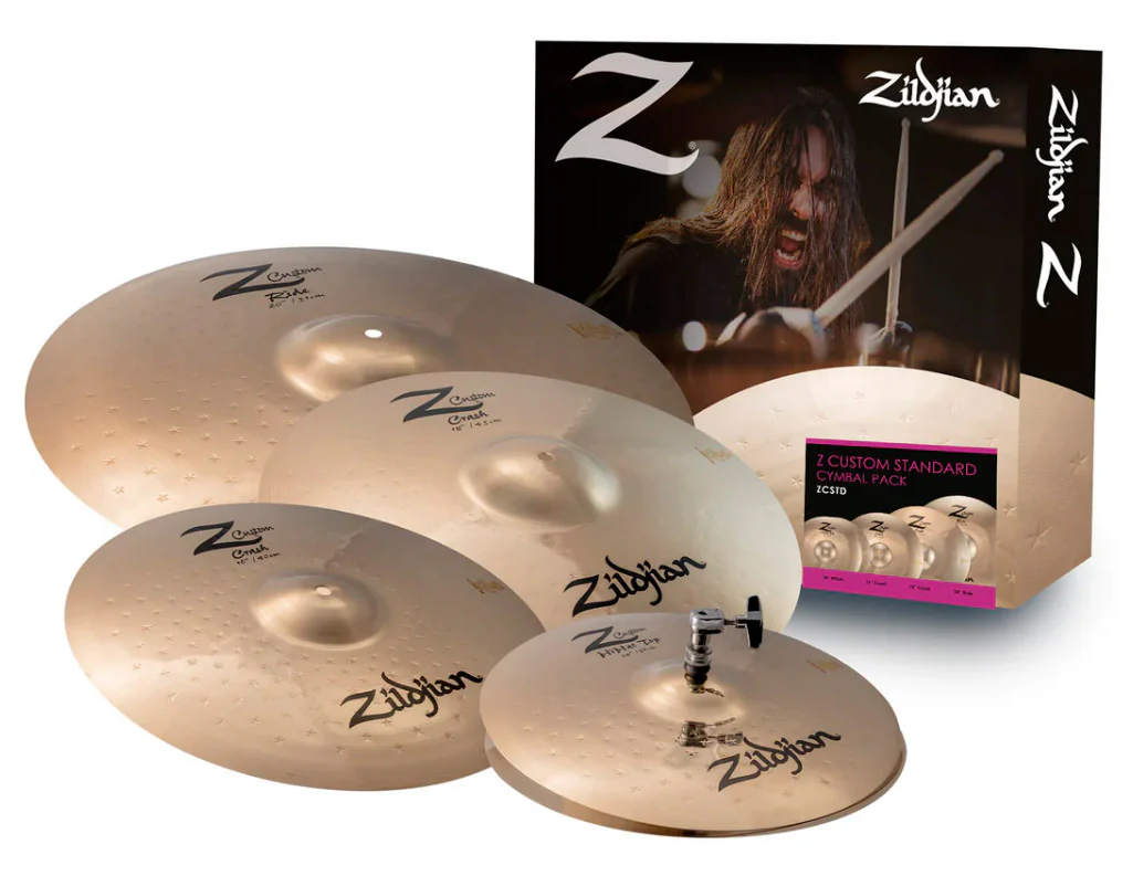 ZILDJIAN ZCSTD SET DE PLATOS BATERIA Z CUSTOM STANDARD
