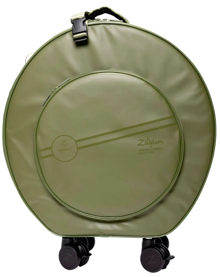 ZILDJIAN ZXRB00624 COLLECTION TOURING ROLLING BAG FUNDA PLATOS 24 SAGE GREEN