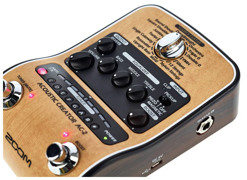 ZOOM AC2 ACOUSTIC CREATOR PEDAL GUITARRA ACUSTICA - Image 11