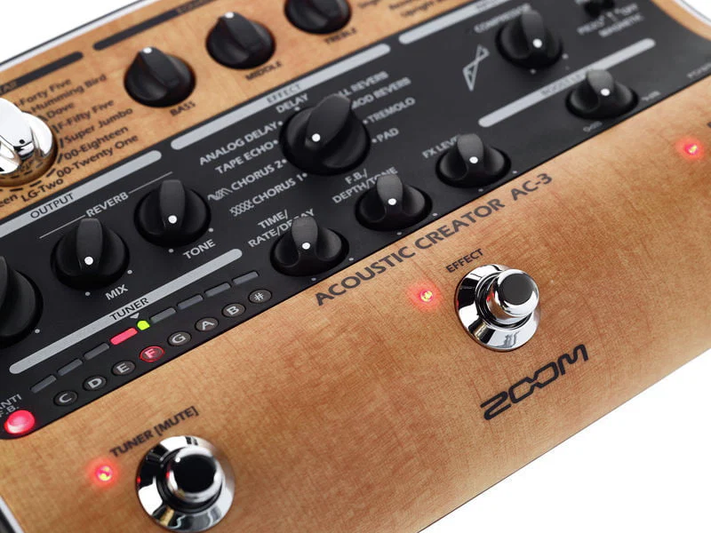 ZOOM AC3 ACOUSTIC CREATOR PEDALERA MULTIEFECTOS GUITARRA ACUSTICA - Image 13